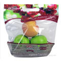 vegetable and fruit packing zipper zip lock slider bag, Green grapes packaging bag with slider/Grapes packing bag/Plastic fruit